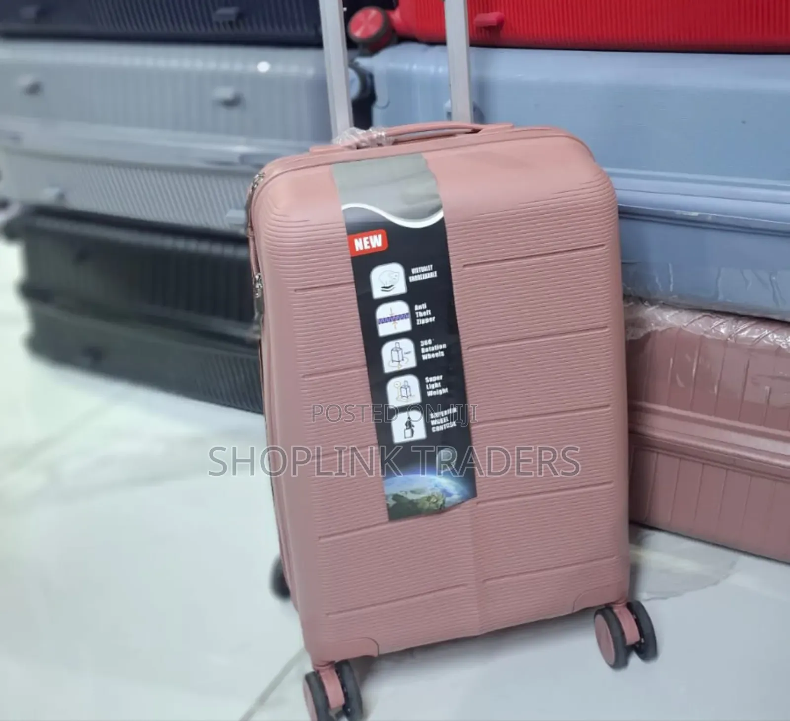 Suitcase Small Size Rubber Suitcase