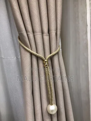 Warm Beige Minimalist Curtain Black Out