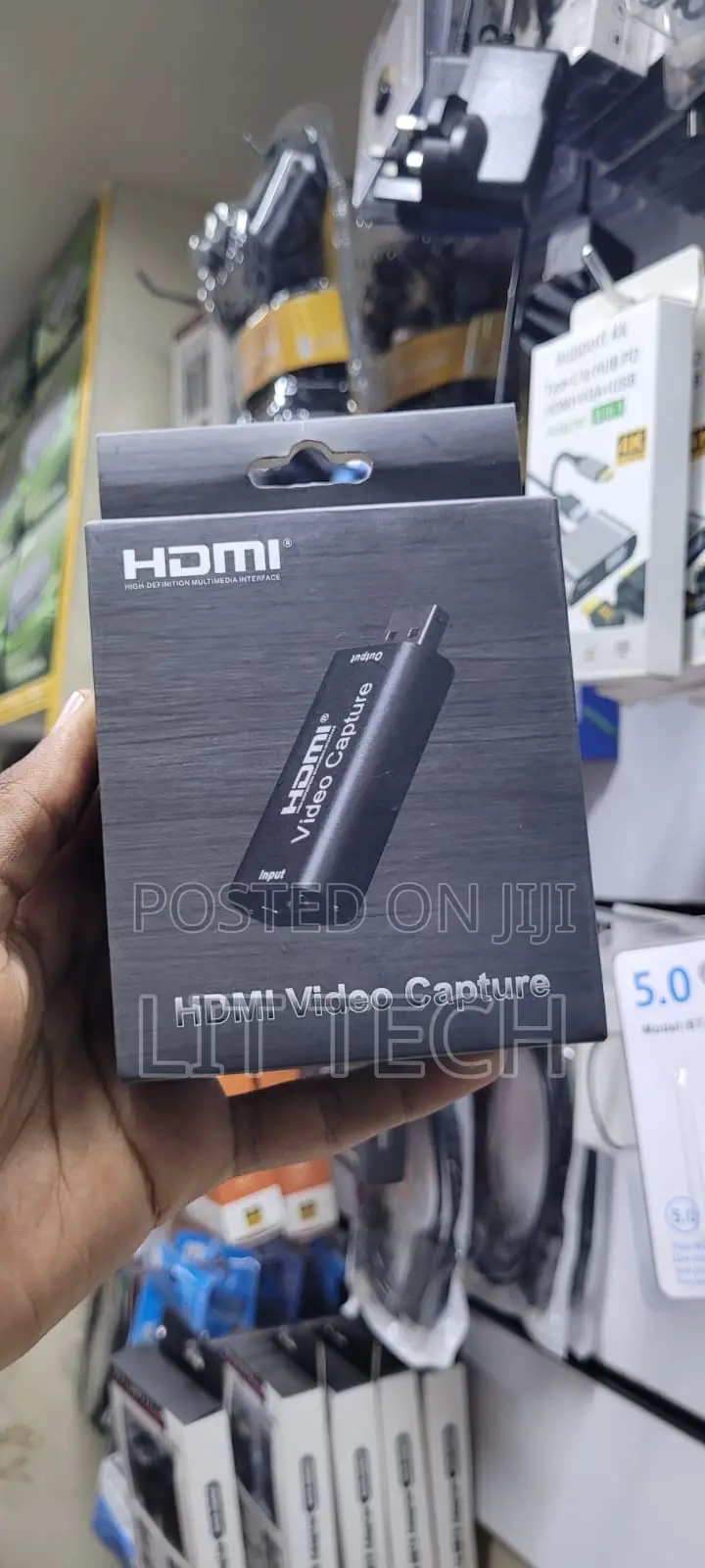 HDMI to USB Video Capture Card Adapter