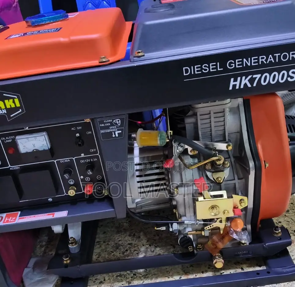 Hisaki HK7000S Diesel Generator/7.5kva Diesel Generator