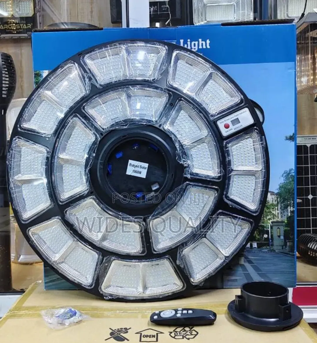 Solar 1000W 360° Round UFO LED Solar Street Light
