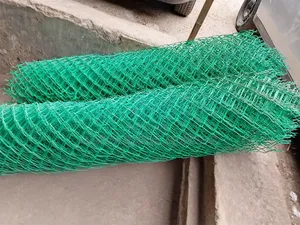 Coated PVC Green Chain Link 7ft