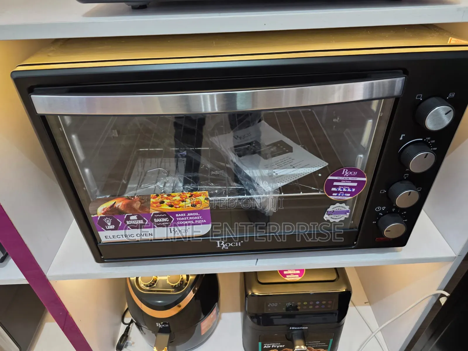 ROCH Electric Oven REO-60LM-G (B) – 60 Litres