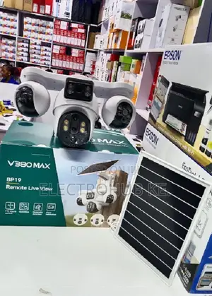 BP19 4G Four Lens Solar Outdoor Surveillance Camera