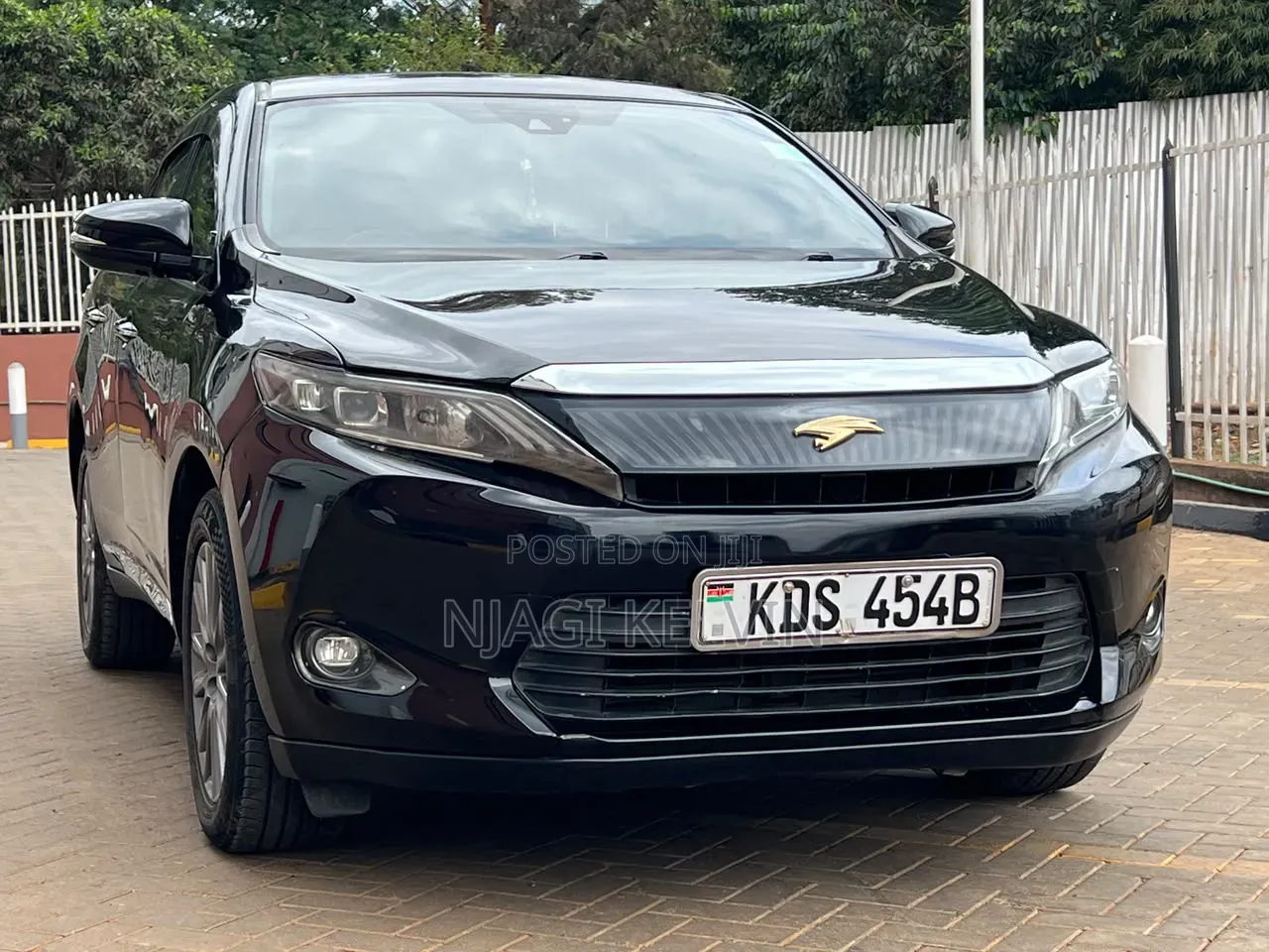 Toyota Harrier 2017 Matt Black