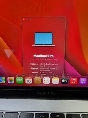 Laptop Apple MacBook Pro 2017 16GB Intel Core i5 SSD 256GB
