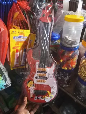 Kids Plastic Toy Guitar Musical Instrument.