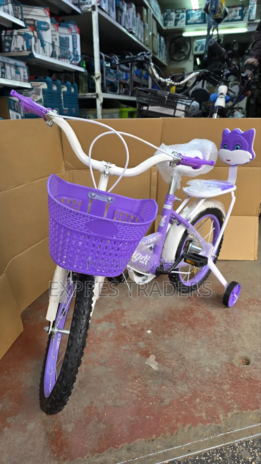 16 " Purple Girls Bike