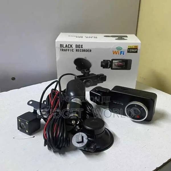 Powerful 3- Cam Full HD Front Rear Interior Three Lens Car Dashboard