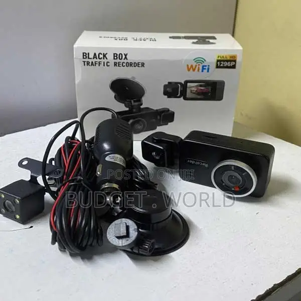 360° Recording 3 in 1 Advanced Dash Camera (Front, Inside and Rear)