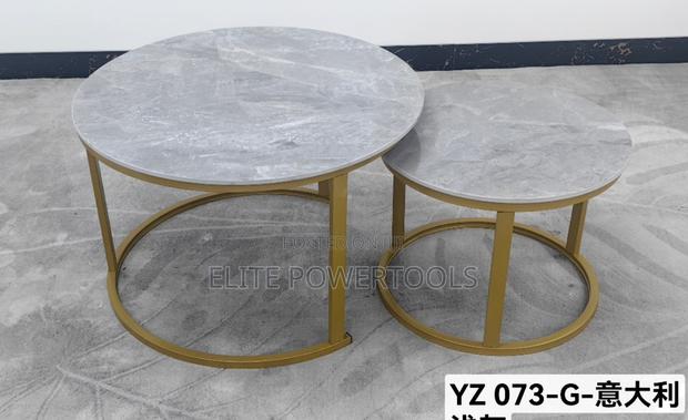 Marble Nesting Coffee Table - main view