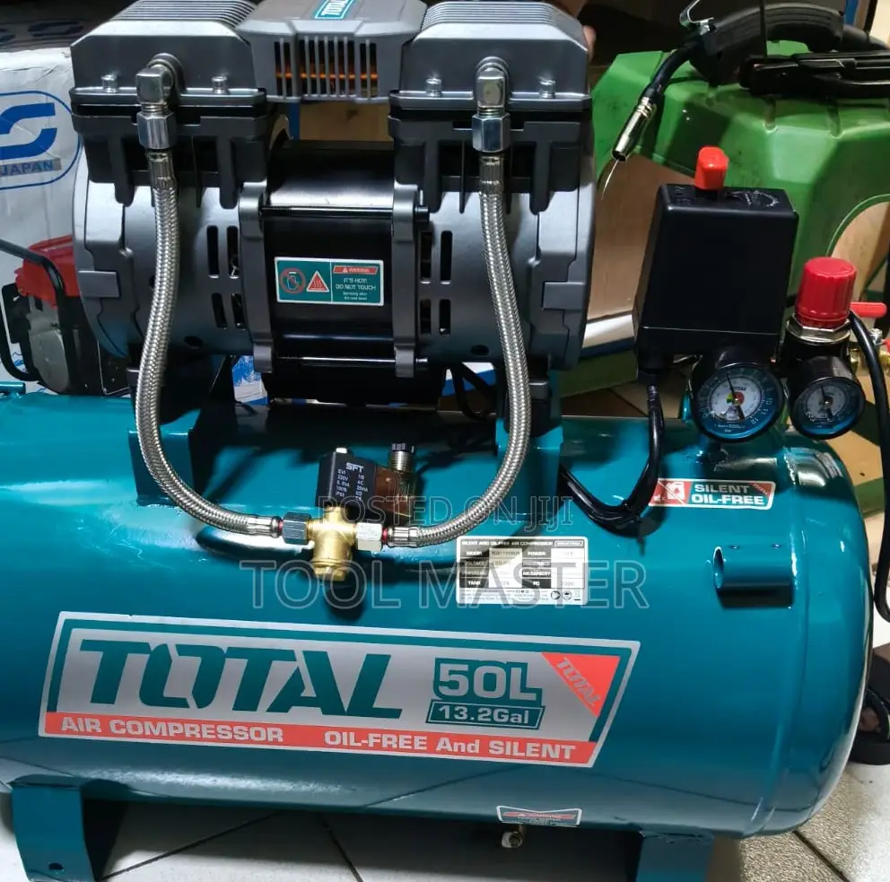 Total 50L Oil-Free SilentAir Compressor/2hp 50ltrs OilFree Compressor