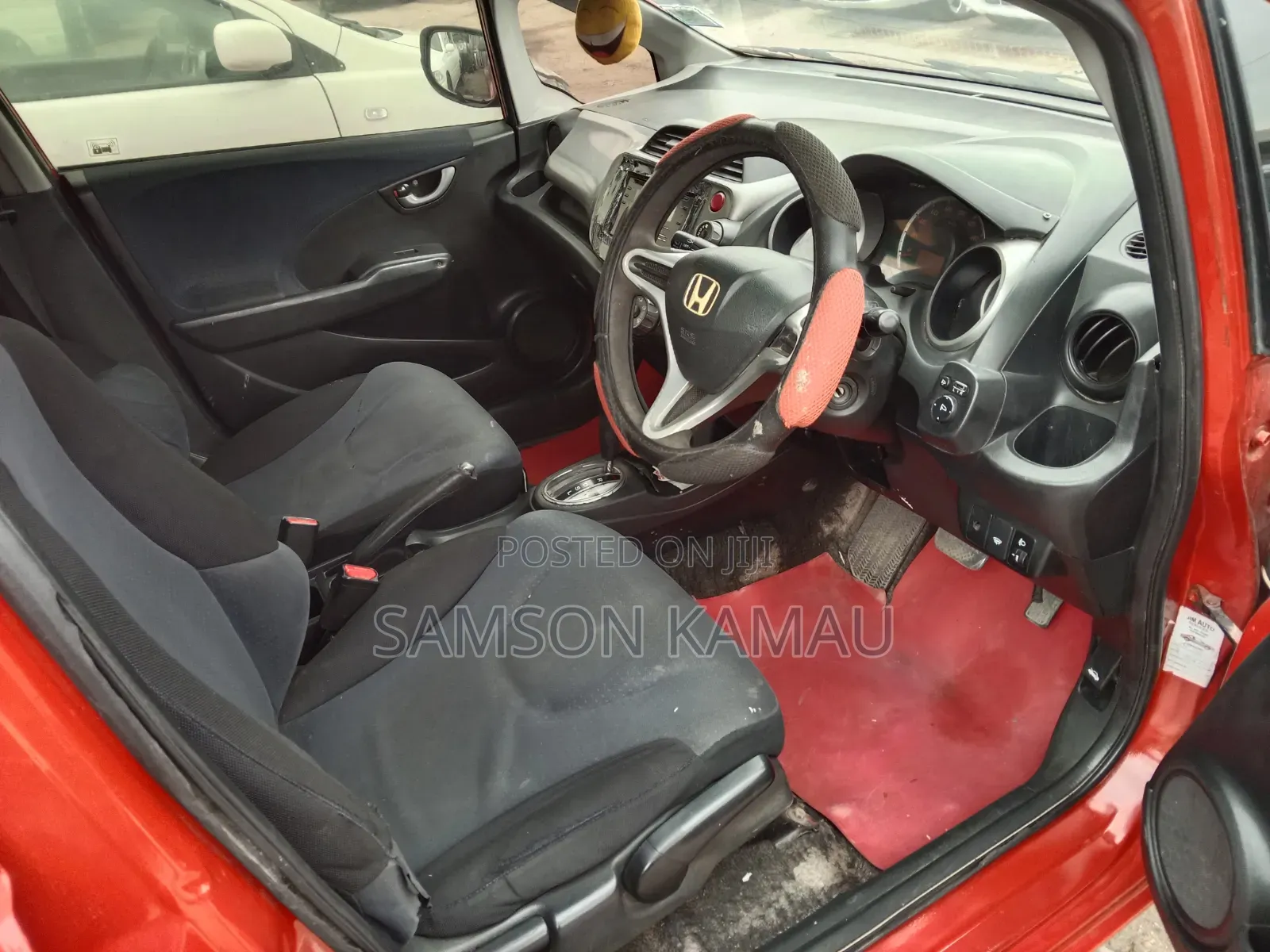 Honda Fit Sport 2009 Red