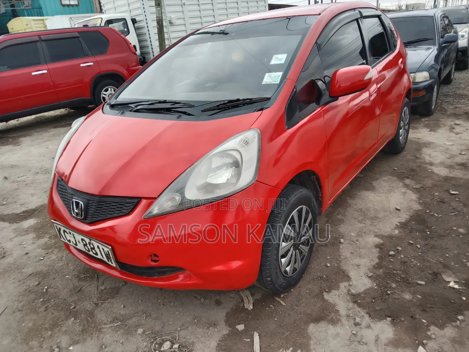 Honda Fit Sport 2009 Red
