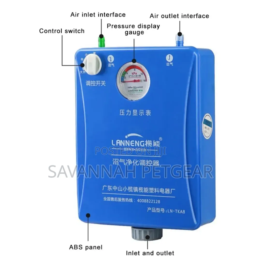Eco Friendly Biogas Desulphurizers LN-TKA8 Biogas Purifier