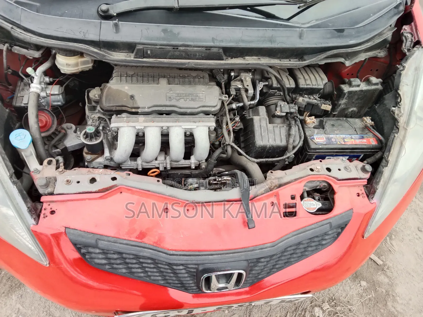 Honda Fit Sport 2009 Red