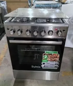 Syinix 60by60 3+1 Standing Cooker 
With Electric Oven