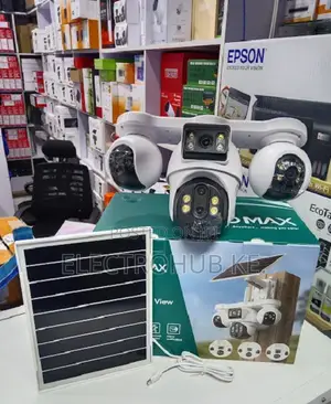 4g 4 Lens V380max Bp19 Solar PTZ CCTV Camera