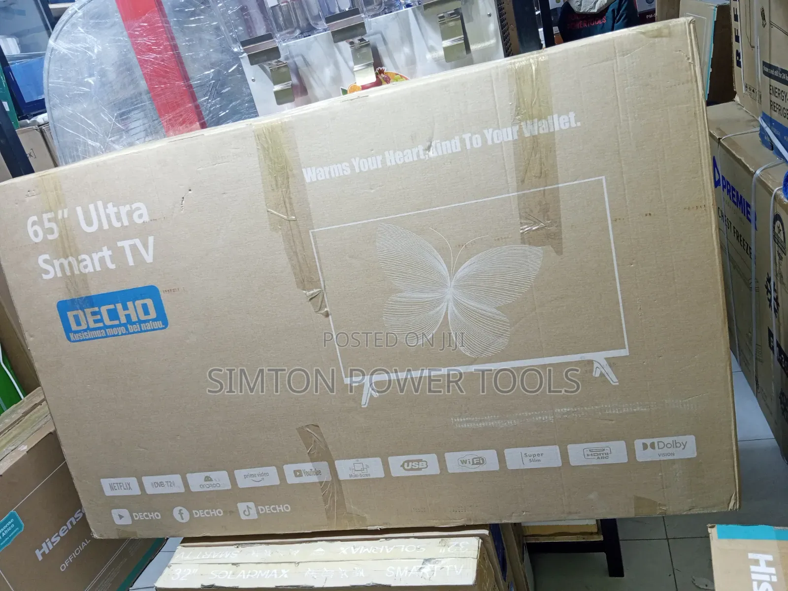 Decho 65" Ultra Smart TV,