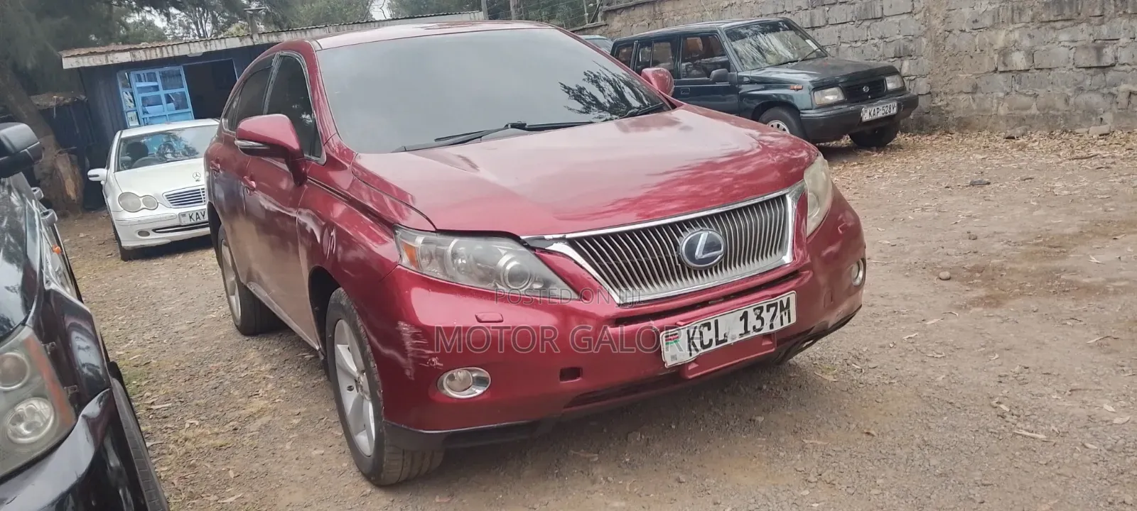 Lexus RX 450h 2010 Maroon