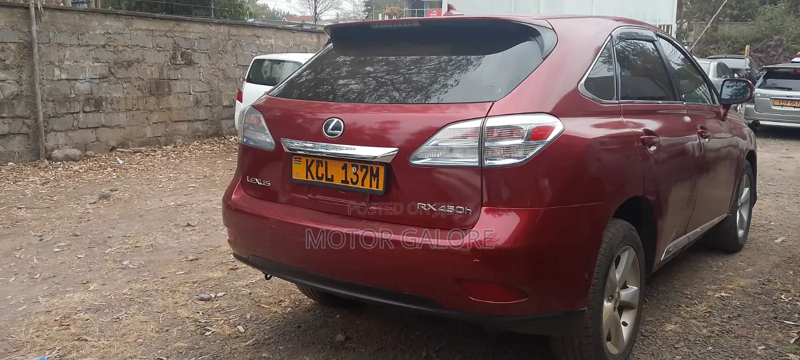 Lexus RX 450h 2010 Maroon