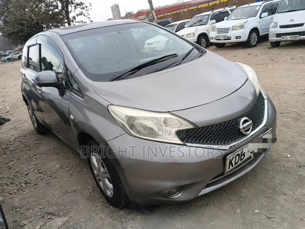 Nissan Note 2014 Gray