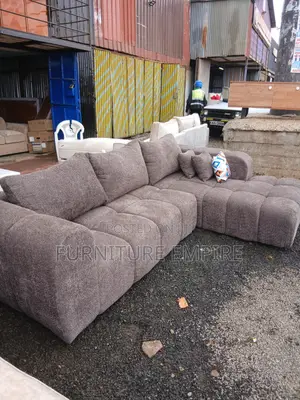 6-Seater Brown Bubble L-Seat