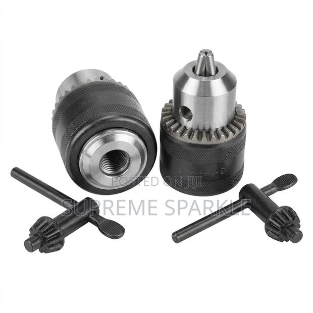 16mm Drill Chuck and Key - main view
