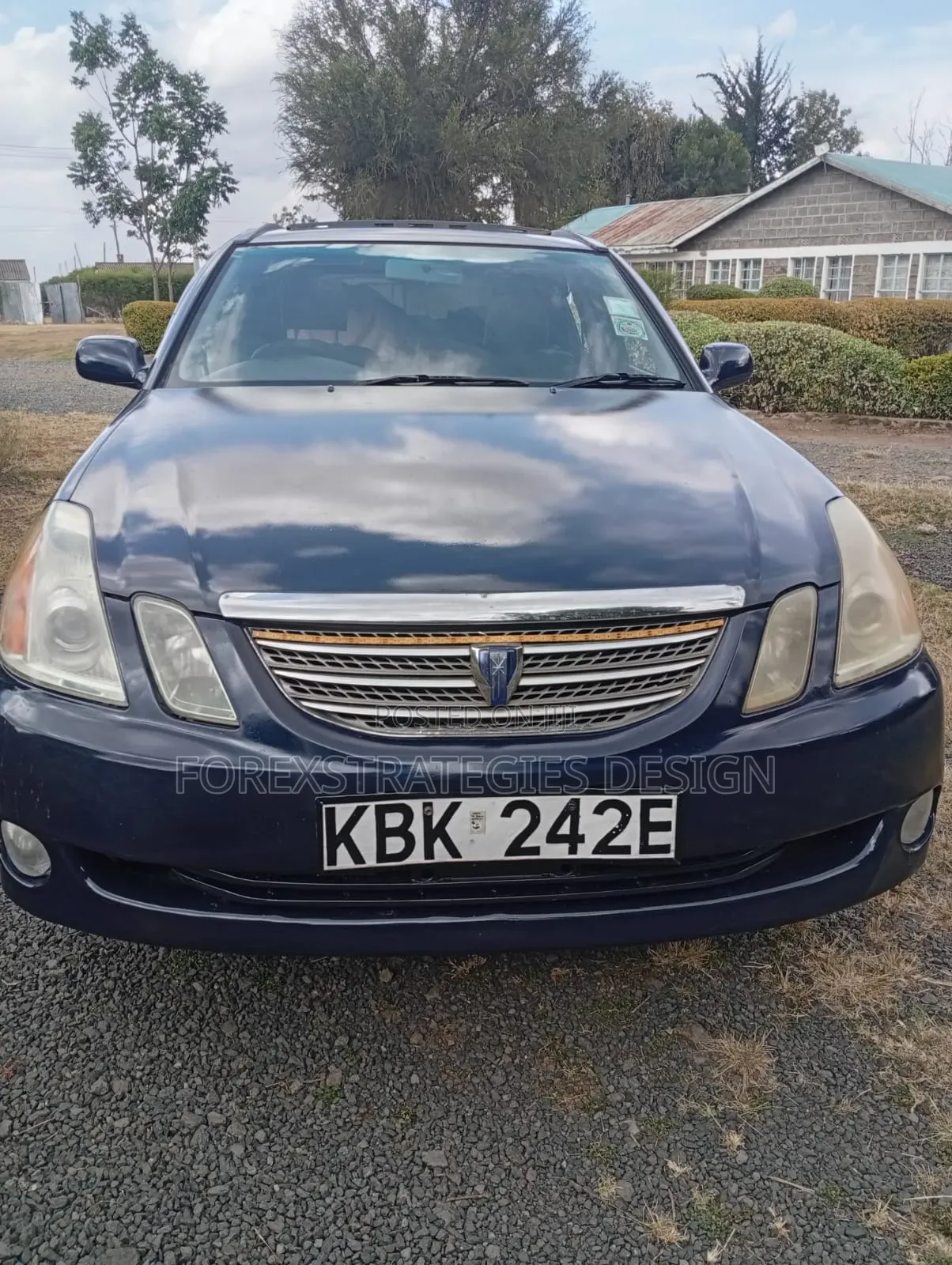 Toyota Mark II Blit 2.0 RWD 2002 Blue