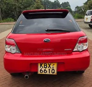 Subaru Impreza 2008 Red