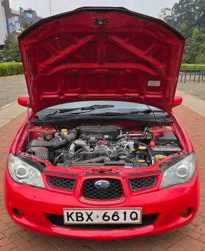 Subaru Impreza 2008 Red