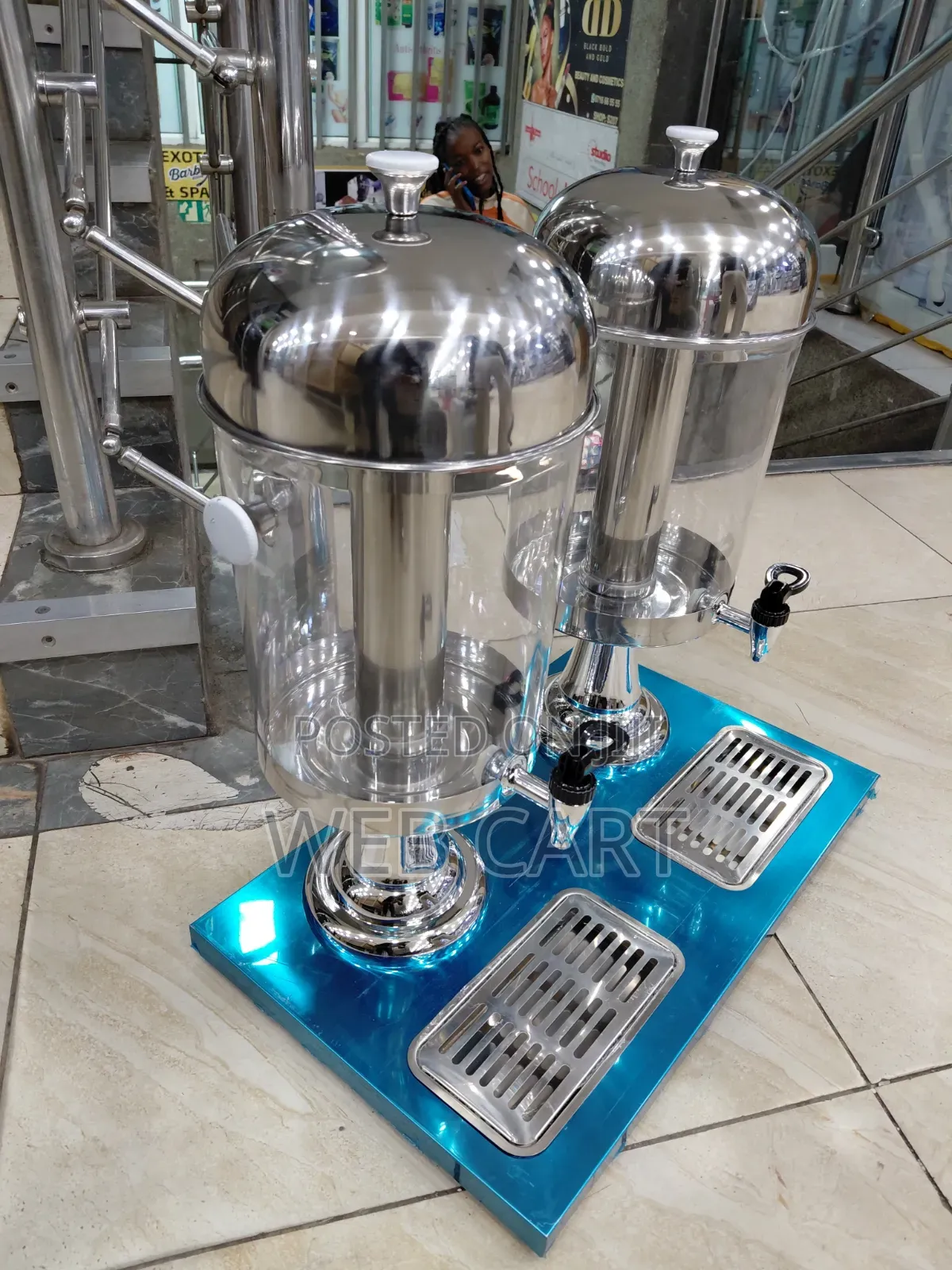 Euromax Twin Tank Juice Dispenser