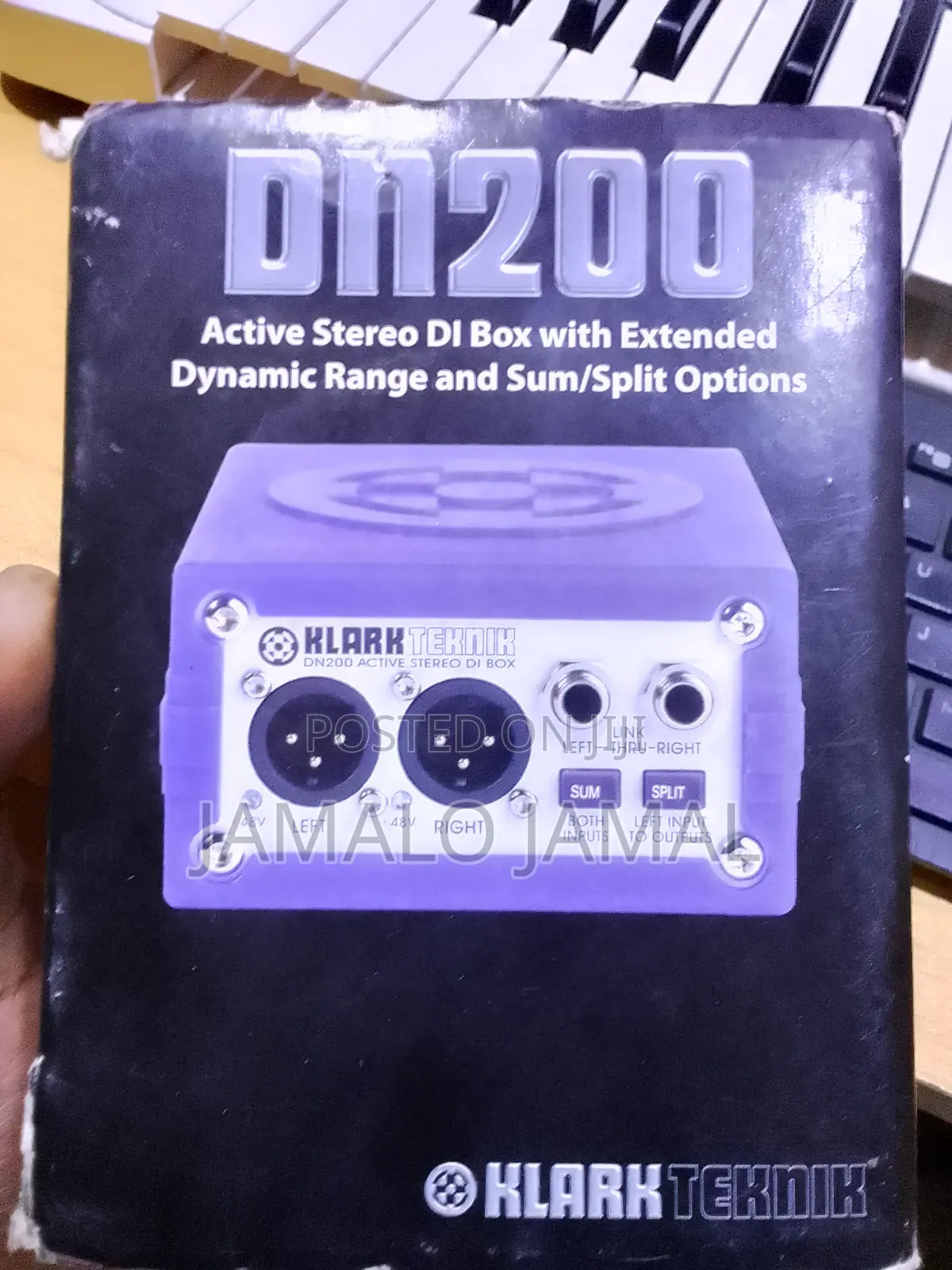 DI Active Stereo Box