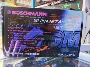 Boschmann EQX-75PRO Graphic Equalizer Car Audio.