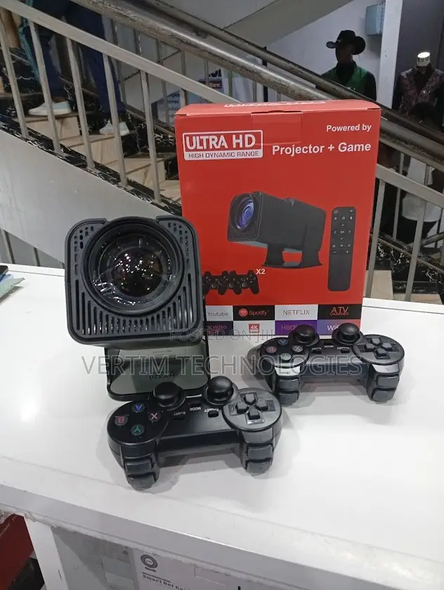 Gaming Android Projector Model Hy320 With Gaming Consoles