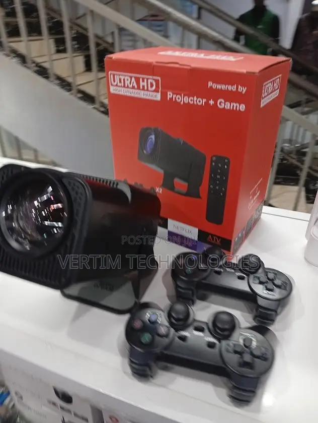 Gaming Android Projector Model Hy320 With Gaming Consoles