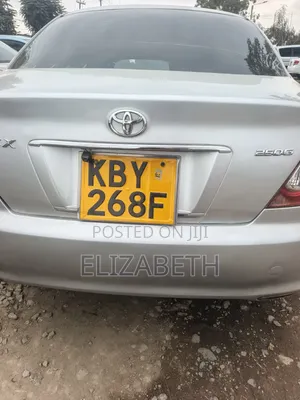 Toyota Mark X 2007 Silver