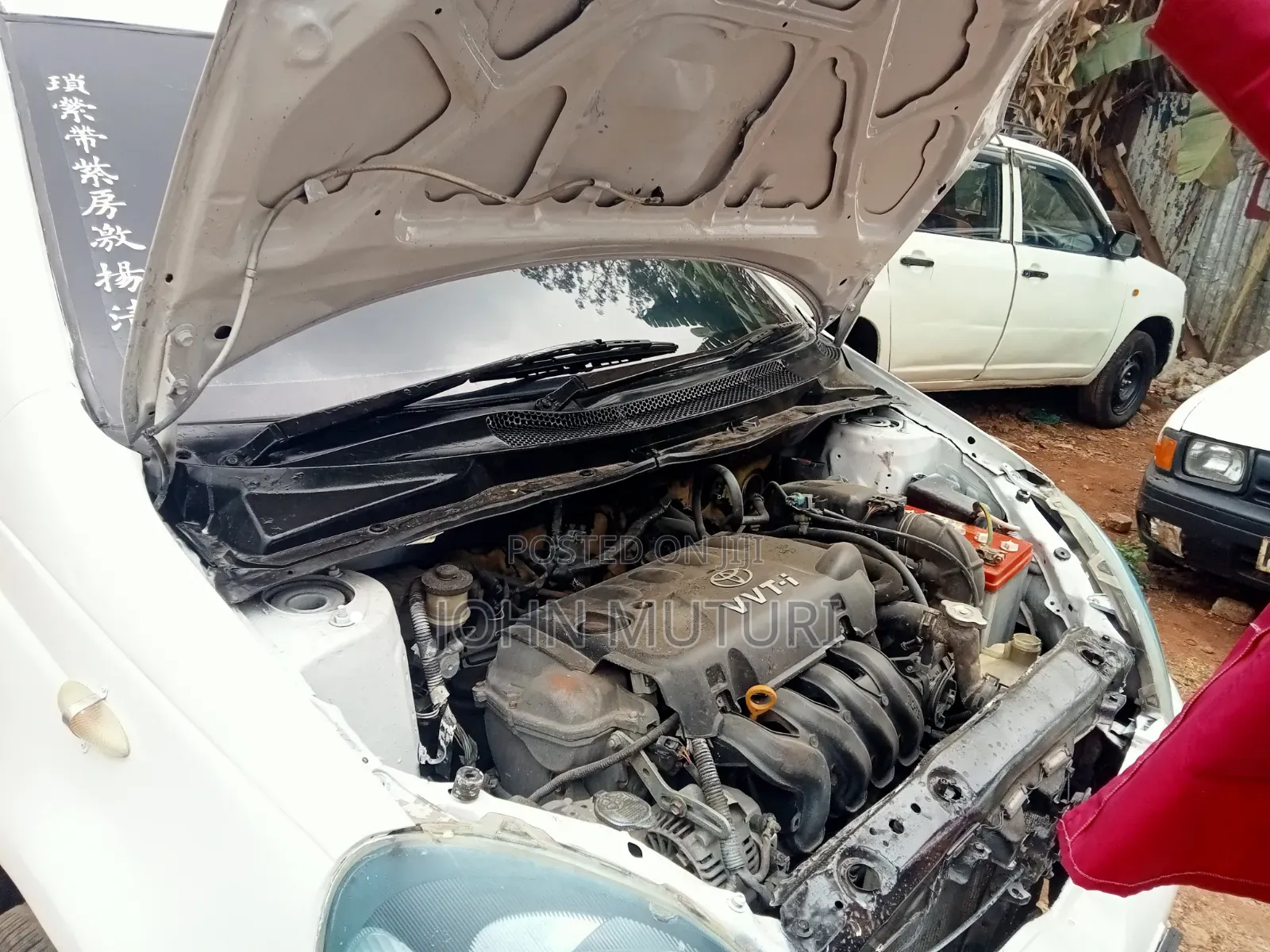 Toyota Vitz 2002 White