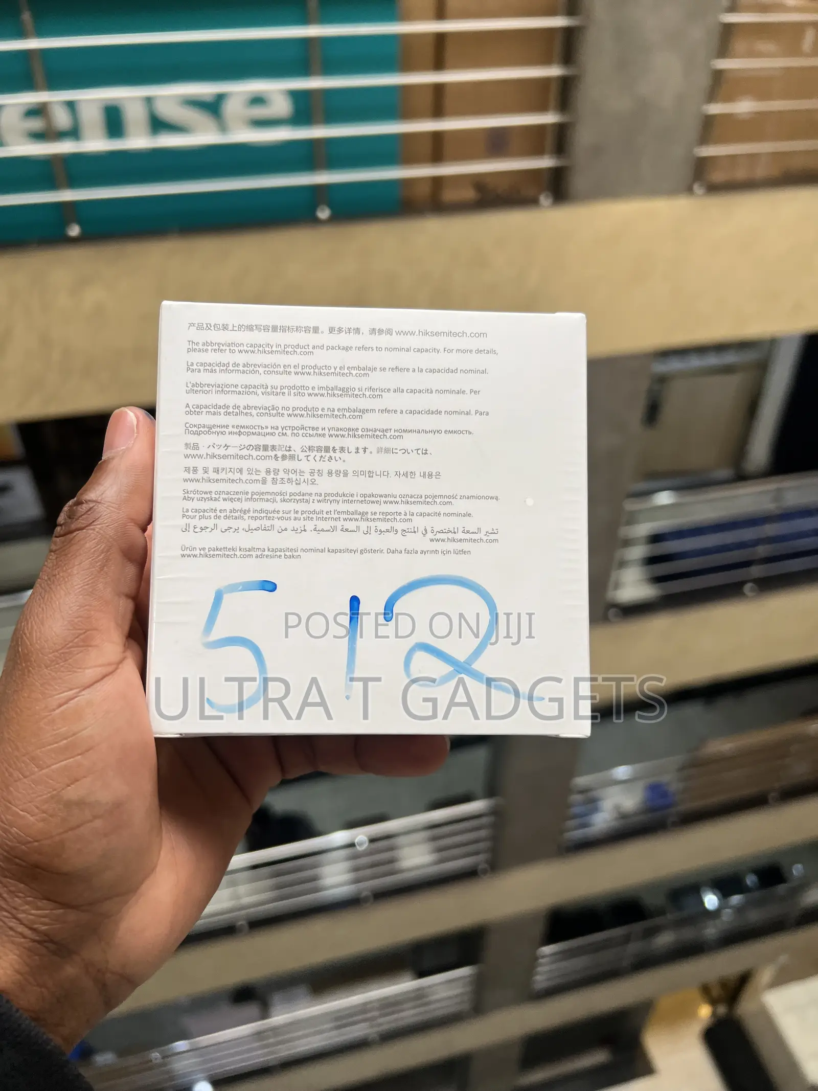 Hiksemi Pocket 512GB Portable SSD – Brand New Sealed