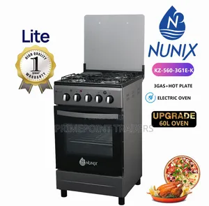 Unix 50×55 3+1 Gas Electric Oven Standing Cook