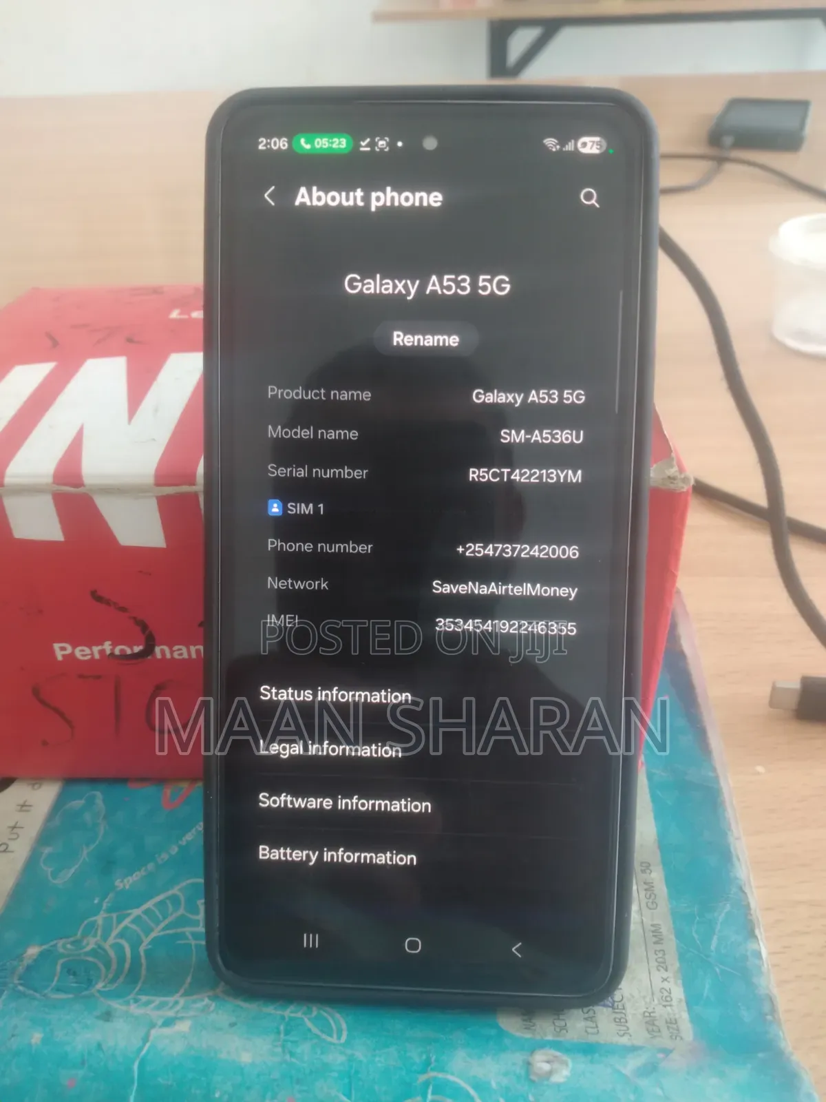 Samsung Galaxy A53 5G 128 GB Black