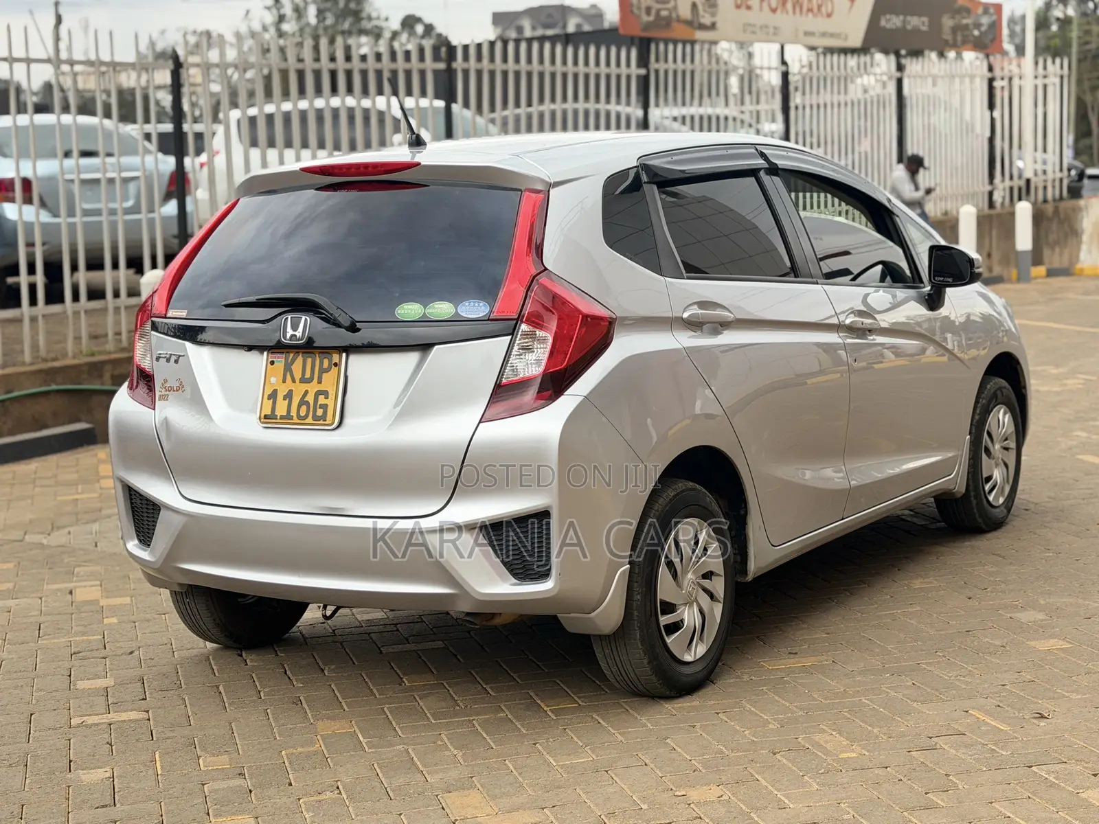 Honda Fit 2016 Silver