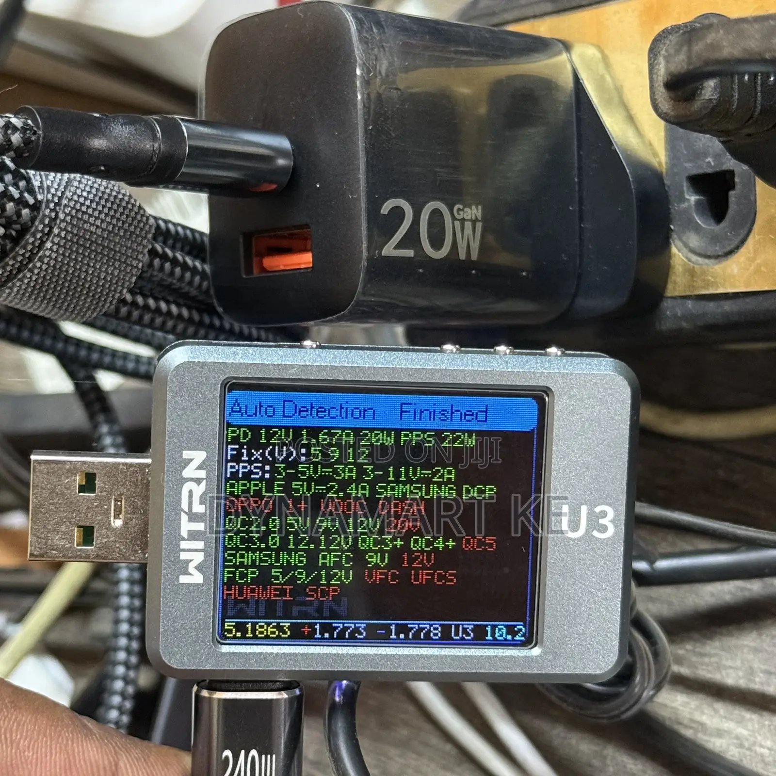 MIRIK FluxPrime 20W – Authentic PD 20W PPS 22W Quick GaN Charger