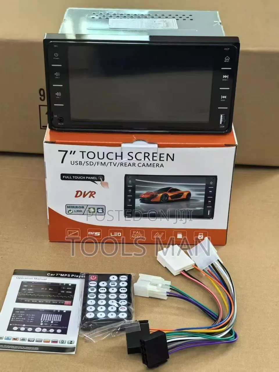 7 Inch Touch Screen Car MP5 Player Radio DVR Mirror Link.