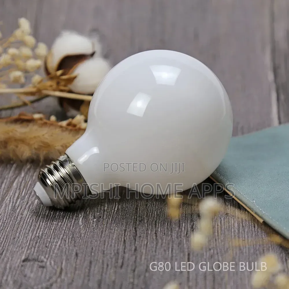 G80 Frosted LED Antique Edison Bulb