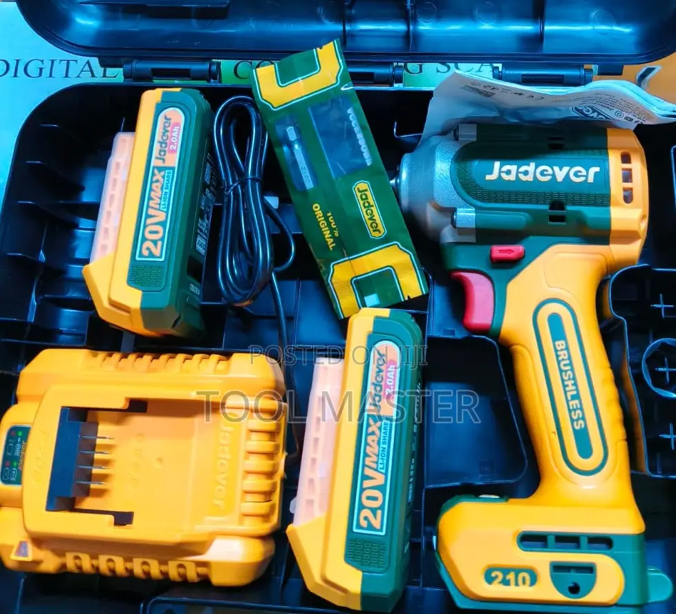 Jadever 20V Brushless Cordless Impact Wrench/Cordless Impact Wrench