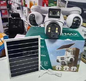 V380MAX BP19 Quad Lens 4G Solar Security Camera