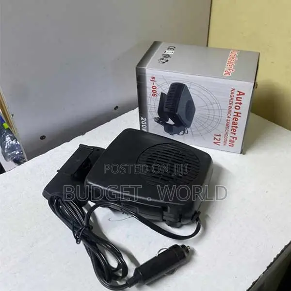 Windshield Defrosting Fan J-006 12V Car Heater 200W Portable Design