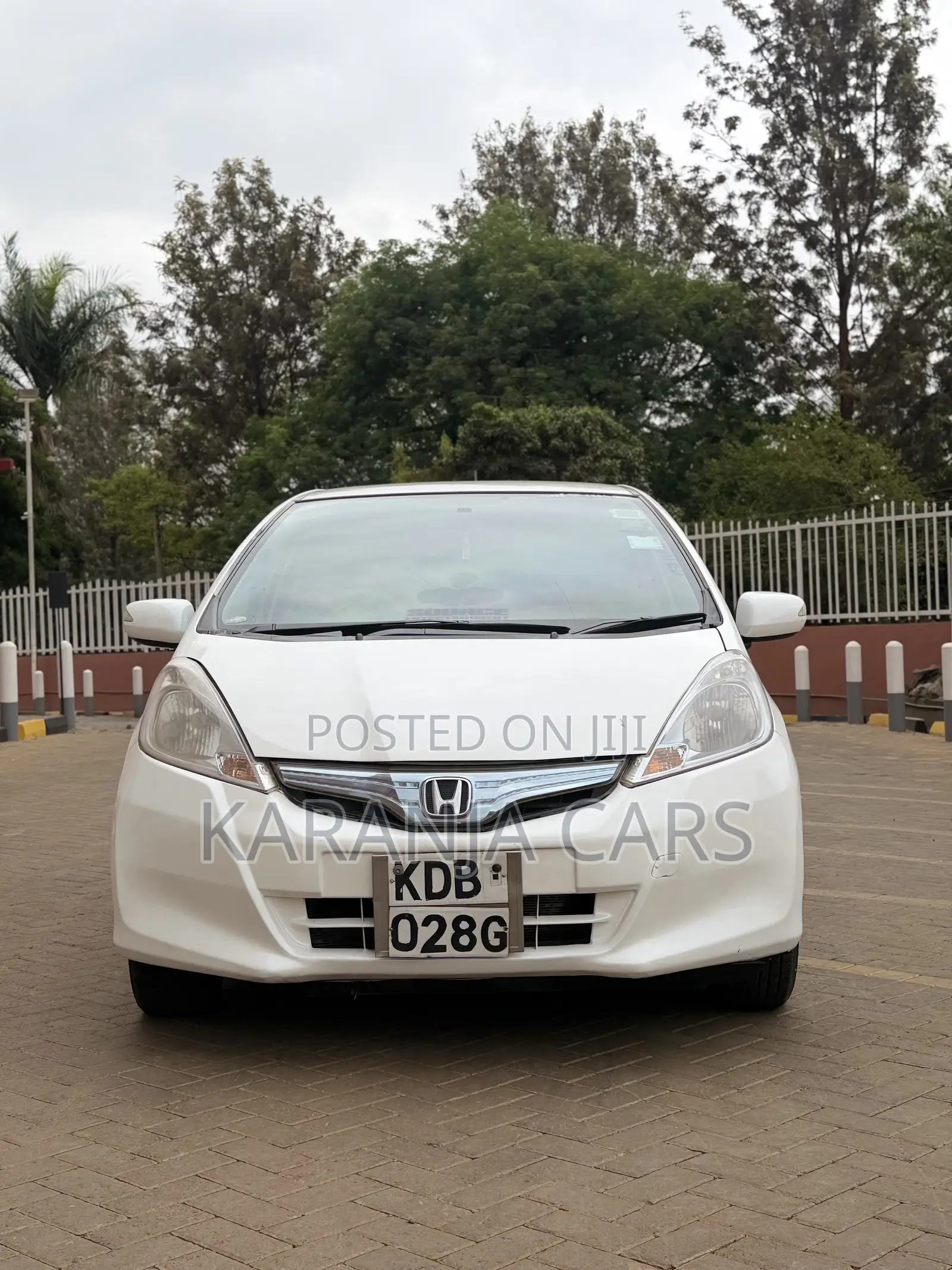 Honda Fit EV 2013 White