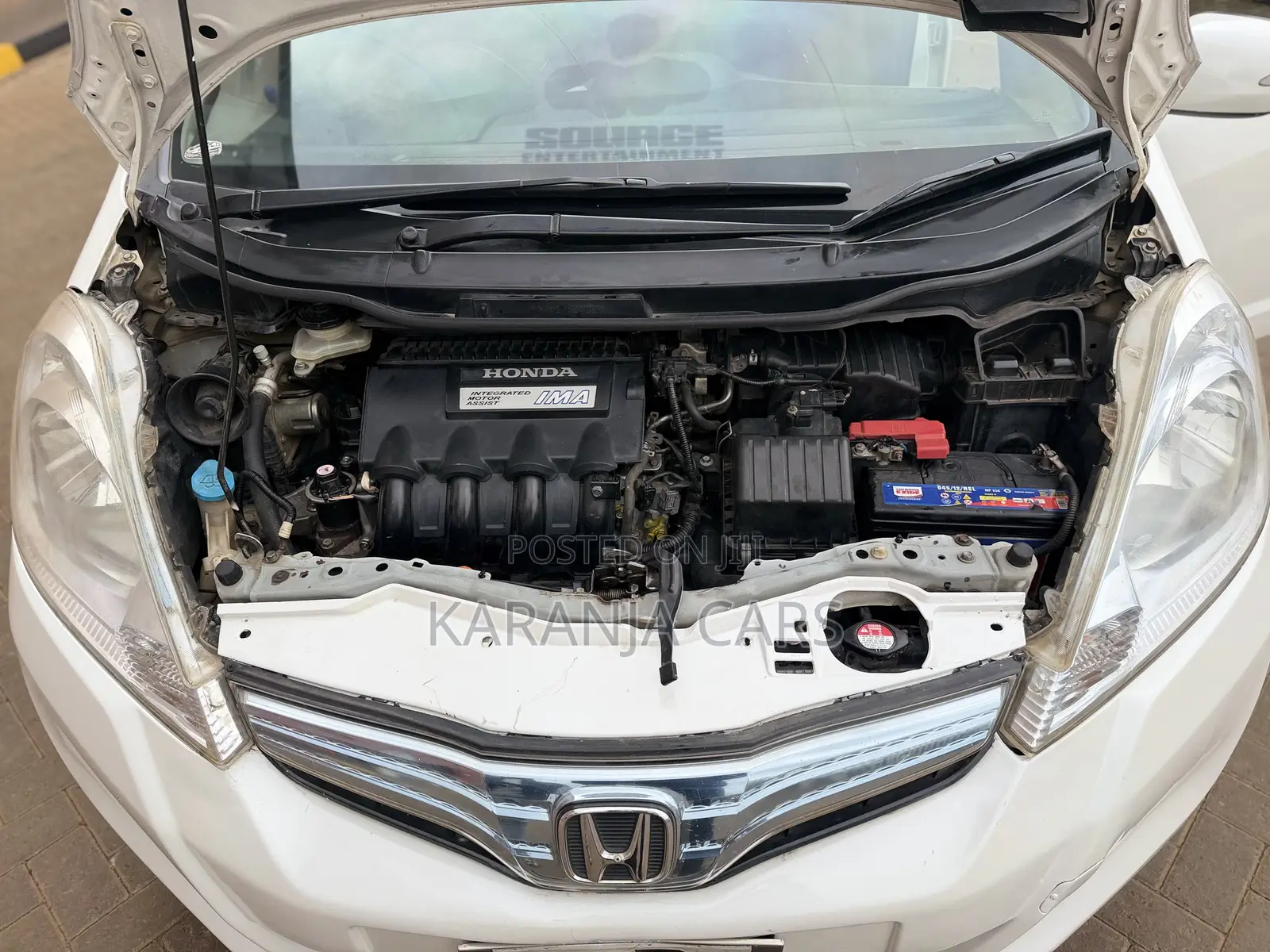 Honda Fit EV 2013 White